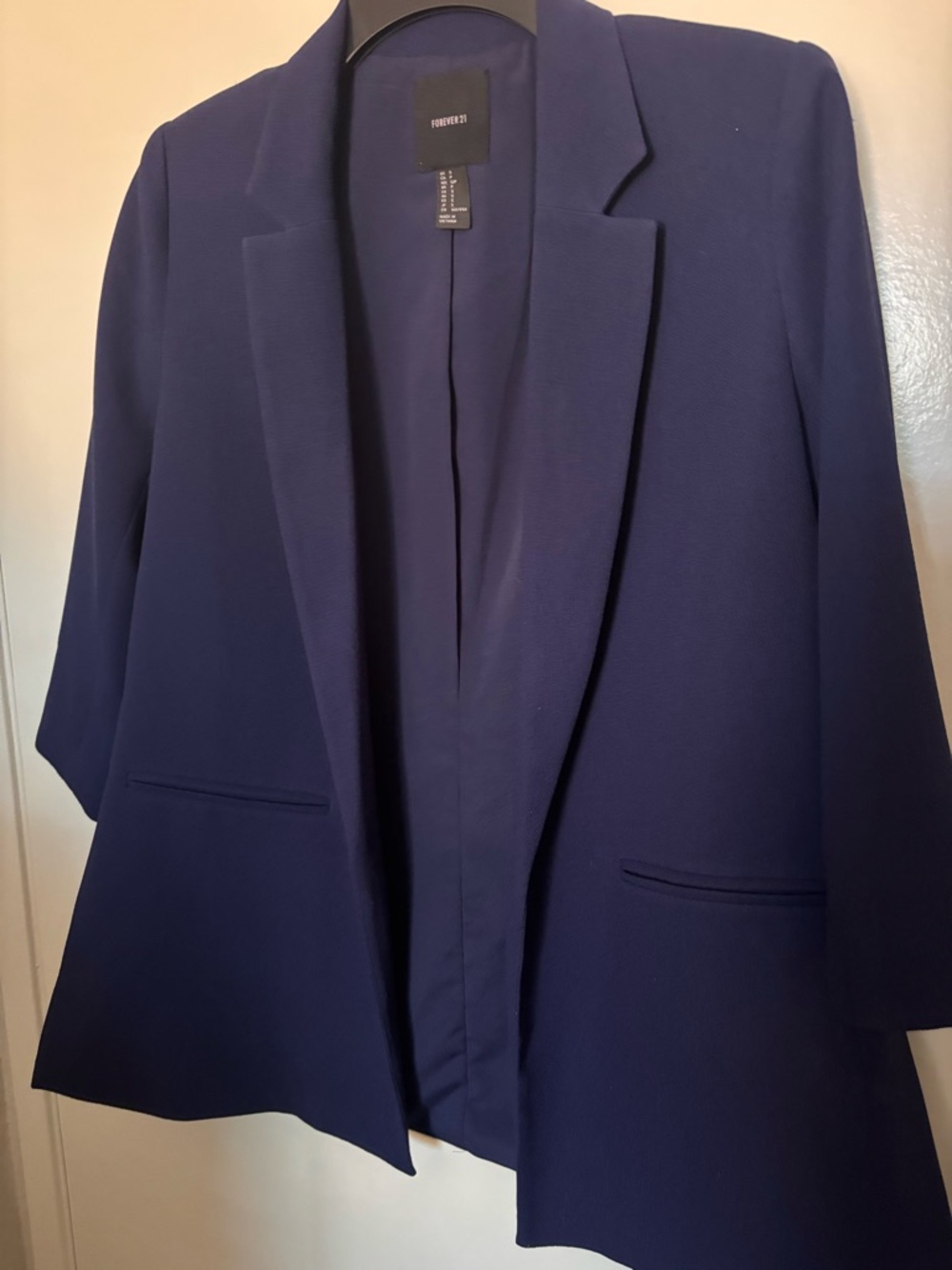 Forever 21 Women's Open-Front Blazer, Small